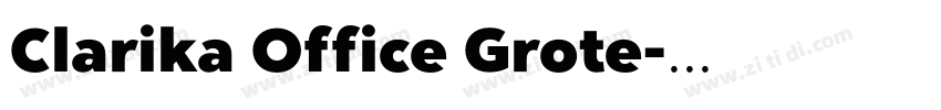 Clarika Office Grote字体转换 Clarika Office Grote字体转换